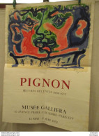 Pignon   - Affiche D'origine  74 Cm Par 53 - 1970  - - Afiches
