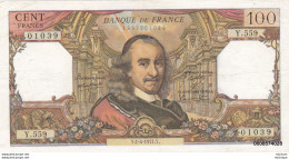 100 Francs   Corneille 1971 Y 559 - 100 F 1964-1979 ''Corneille''
