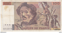 100 Francs  Delacroix  1994 K283 - 100 F 1978-1995 ''Delacroix''