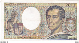 200 Francs   Montesquieu  1992 R  123 - 200 F 1981-1994 ''Montesquieu''