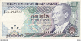 Turquie  10000 Lirasi - Turquia