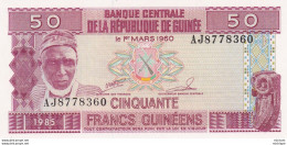 Guinee 50 Francs 1985  - Neuf - Guinea