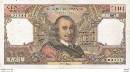 100  Francs Corneille - 1978 - P 1164 - Voir Scan - 100 F 1964-1979 ''Corneille''