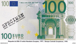 SPECIMEN  100 Euros   1998 - Ficción & Especímenes