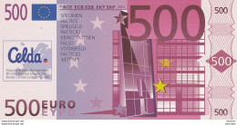 SPECIMEN  500 Euros - Specimen