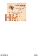 1935 - 10 ROMILLY SUR SEINE - Bon De Participation - HARMONIE MUNICIPALE - - 1900 – 1949