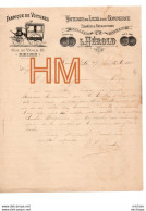 1908 - 51 REIMS - Lettre  A Entête  -  Fabrique De  Voitures   - L. HEROLD  - - 1900 – 1949