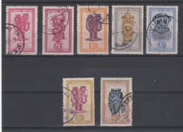 Congo Belge 1 Lot De 7 Timbres Oblitérés - Used Stamps