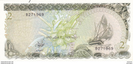 Billet Neuf   De   Two Rufiyaa 2  - 1983 -  B 2771969 - Maldive