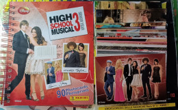 High School Musical 3. Album+set Completo Photo Cards Panini 2009 - Edition Italienne