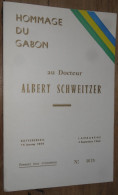 GABON, Feuillet En Hommage A SCHXEITZER - 1965 - 1000f Or................ CL9-5a - Gabón (1960-...)