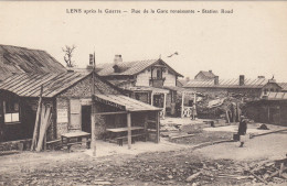 CPA ( 62) LENS   Rue De La Gare Renaissante - Lens