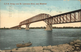 11030733 Montreal Quebec Bridge St Lawrence River Montreal - Non Classés