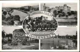 11030689 Inverness Nairn Castle River Schwan  Inverness & Nairn - Autres & Non Classés