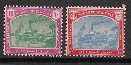 SOUDAN - 1980 - Taxe TT N°Mi. 16 à 17 - Série Complète - Neuf Luxe ** / MNH / Postfrisch - Sudan (1954-...)