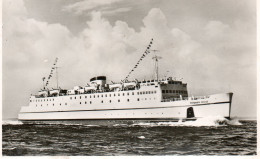 Eisenbahnfährschiff MS THEODOR HEUSS - Vogelfluglinie (1957) - Dampfer