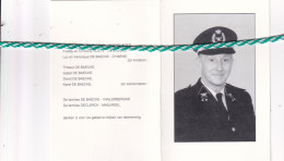 André De Baecke-Vanlerberghe, Kortrijk 1925, 1993. Foto Ere Kapitein Brandweer Kortrijk - Obituary Notices