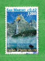 S.Marino ° 2001 - EUROPA.  Lire 1200.Unif. 1800 - Gebruikt