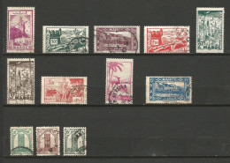 Maroc  1 Lot De 12 Timbres Oblitérés,  3 Timbres De 1943 -1944 Et 9 De 1945 à 1947 (A5) - Collezioni (senza Album)