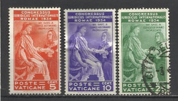 VATICANO, 1936 - Oblitérés
