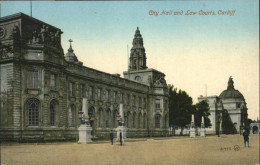 11028308 Cardiff Wales City Hall Law Courts Cardiff - Otros & Sin Clasificación