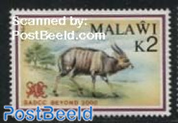 Malawi 1990 2K, Stamp Out Of Set, Mint NH, Nature - Animals (others & Mixed) - Malawi (1964-...)