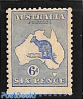 Australia 1913 6p, Stamp Out Of Set, Unused (hinged), Nature - Animals (others & Mixed) - Wild Mammals - Nuevos