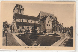 142 DEPT 59 : Beauvais L'église Saint Etienne : Pas Courante Avec Bordure Blanche édit. ? - Beauvais