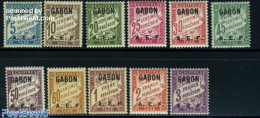 Gabon 1928 Postage Due 11v, Unused (hinged) - Andere & Zonder Classificatie