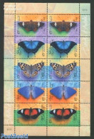 Australia 1998 Butterflies M/s, Mint NH, Nature - Butterflies - Unused Stamps