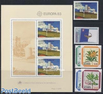 Azores 1983 Yearset 1983 (6v+1s/s), Mint NH, Various - Yearsets (by Country) - Non Classés