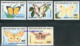 Mali 1979 Butterflies 5v, Mint NH, Nature - Butterflies - Malí (1959-...)