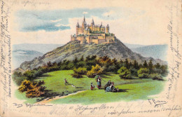 Burg Hohenzollern (Hechingen) Litho Gel.1902 AKS - Hechingen