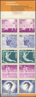 Sweden 1972 Women In Sport 2x5v In Booklet, Mint NH, Sport - Fencing - Gymnastics - Skating - Sport (other And Mixed) .. - Nuevos