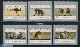 Australia 1999 Automat Stamps, Australia 99 6v, Mint NH, Nature - Animals (others & Mixed) - Automat Stamps - Neufs