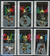 Central Africa 1979 Olympic Games Moscow 6v, Mint NH, Sport - Cycling - Judo - Olympic Games - Weightlifting - Cyclisme