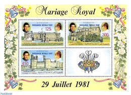 Comoros 1982 Royal Baby S/s, Mint NH, History - Charles & Diana - Kings & Queens (Royalty) - Case Reali