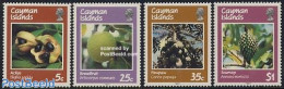 Cayman Islands 1987 Fruits 4v, Mint NH, Nature - Fruit - Fruits