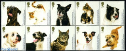 Great Britain 2010 150 Years Battersea Cats & Dogs Home 10v [++++], Mint NH, Nature - Animals (others & Mixed) - Cats .. - Nuovi