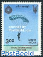 India 1986 Parachutism 1v, Mint NH, Sport - Parachuting - Neufs