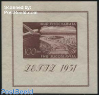 Yugoslavia 1951 Zefiz Exposition S/s, Unused (hinged) - Unused Stamps