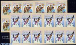 Slovenia 2006 Christmas 2 Booklets S-a, Mint NH, Nature - Religion - Birds - Christmas - Stamp Booklets - Noël