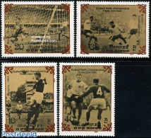 Korea, North 1985 World Cup Football 4v (1954-1966), Mint NH, Sport - Football - Korea, North