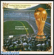 Korea, North 1985 World Cup Football S/s (Aztek Stadium Mexico), Mint NH, Sport - Football - Korea (Noord)