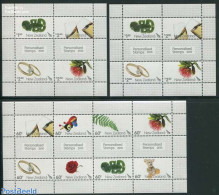 New Zealand 2010 Personalized Stamps 16v (3 M/s), Mint NH, Nature - Various - Roses - Wine & Winery - Greetings & Wish.. - Nuevos