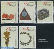 Portugal 1992 Royal Treasures 5v, Mint NH, Art - Art & Antique Objects - Unused Stamps