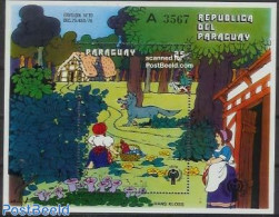 Paraguay 1979 Int. Year Of The Child, Grimm S/s, Mint NH, Various - Year Of The Child 1979 - Art - Fairytales - Verhalen, Fabels En Legenden