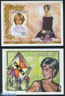 Chad 1997 Death Of Diana 2 S/s, Mint NH, History - Sport - Various - Charles & Diana - Kings & Queens (Royalty) - Cycl.. - Sonstige & Ohne Zuordnung