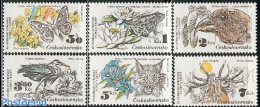 Czechoslovkia 1983 Nature Conservation 6v, Mint NH, Nature - Animals (others & Mixed) - Birds - Butterflies - Cat Fami.. - Andere & Zonder Classificatie