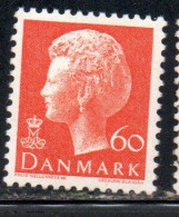 DANEMARK DANMARK DENMARK DANIMARCA 1974 1981 QUEEN MARGRETHE 60o MNH - Neufs